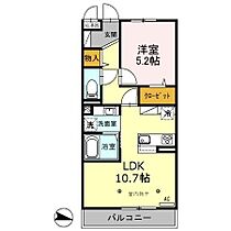 プラザ・デル・ソル  ｜ 埼玉県入間市大字下藤沢（賃貸アパート1LDK・2階・41.70㎡） その2