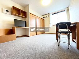 レオパレス一本杉 2階1Kのリビング/ダイニング