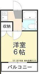 間取図画像 1K