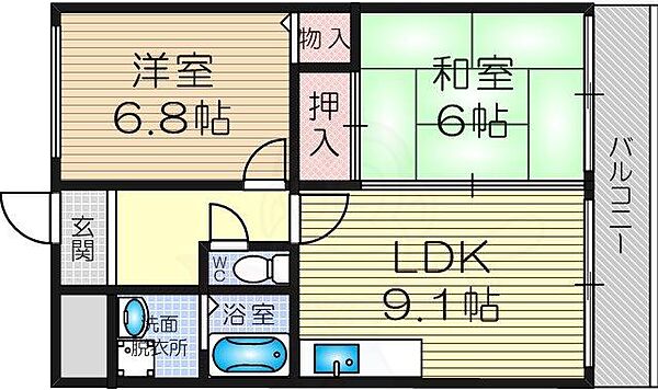 同じ建物の物件間取り写真 - ID:227081881343