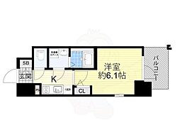 間取図画像 1K