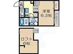 ブランジーノ塚本 2階