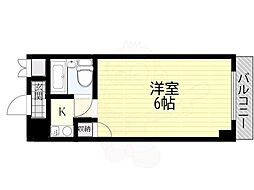 ITRマンション 1Kの間取図画像