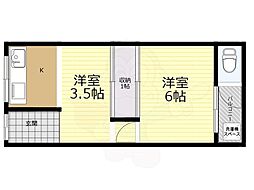 大久保文化豊中 2階/202