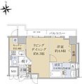 ジーニス大阪ウエスト棟25階14.0万円
