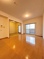 リバーガーデンシティさくらの丘A棟 6階3LDKのリビング/ダイニング