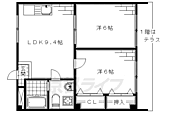 京都市伏見区深草大亀谷西寺町 2階建 築21年のイメージ