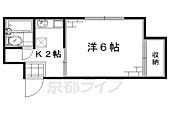 京都市伏見区深草大亀谷東寺町 2階建 築40年のイメージ