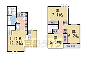 長岡京市下海印寺方丸 1階建 築7年のイメージ