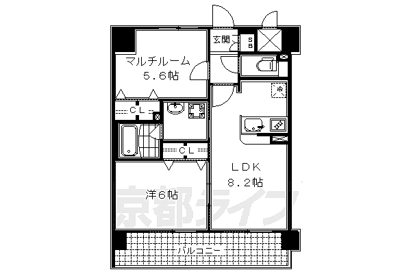 同じ建物の物件間取り写真 - ID:226063874906