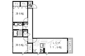 京都市山科区小山谷田町 2階建 築8年のイメージ