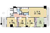京都市伏見区中島河原田町 11階建 築31年のイメージ