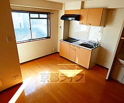 舎楽 4-A 4階1DKのリビング/ダイニング