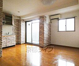 スターウィン烏丸七条 301 3階ワンルームのリビング/ダイニング