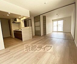 JR山陰本線 太秦駅 徒歩27分の賃貸アパート 2階3LDKのリビング/ダイニング