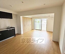 京都地下鉄東西線 椥辻駅 徒歩7分の賃貸マンション 3階2SLDKのリビング/ダイニング