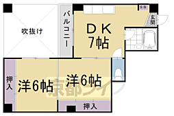 間取図画像 2DK