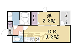 間取図画像 1DK