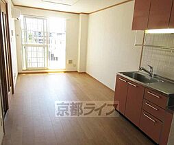 京都地下鉄東西線 小野駅 徒歩8分の賃貸アパート 2階2LDKのリビング/ダイニング