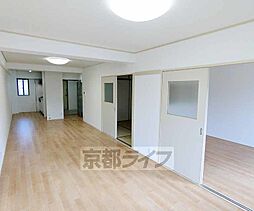 阪急京都本線 長岡天神駅 徒歩5分の賃貸マンション 1階2LDKのリビング/ダイニング