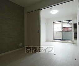 京阪宇治線 観月橋駅 徒歩12分の賃貸アパート 1階2LDKのリビング/ダイニング