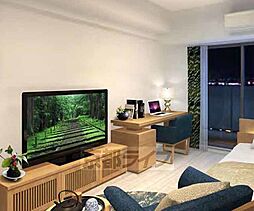 ソルテラス京都ＪＵＪＯ薫 703 7階1Kのリビング/ダイニング