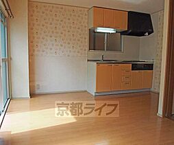 阪急京都本線 西向日駅 徒歩15分の賃貸マンション 1階2LDKのリビング/ダイニング