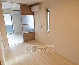 JR山陰本線 嵯峨嵐山駅 徒歩4分の賃貸アパート 1階1LDKのリビング/ダイニング