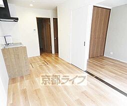 阪急嵐山線 松尾大社駅 徒歩19分の賃貸アパート 1階1DKのリビング/ダイニング