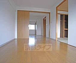 京阪宇治線 桃山南口駅 徒歩2分の賃貸マンション 3階2LDKのリビング/ダイニング