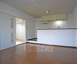 京阪本線 墨染駅 徒歩11分の賃貸マンション 3階2LDKのリビング/ダイニング