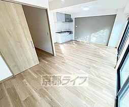 京阪本線 祇園四条駅 徒歩10分の賃貸アパート 2階1LDKのリビング/ダイニング