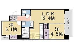 ラトゥール二条御所南 4階