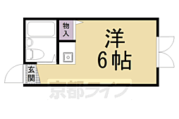 ウィークリーマンションフレッシュフィールド ワンルームの間取図画像