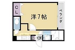 京福電気鉄道北野線 北野白梅町駅 徒歩15分 3階/-