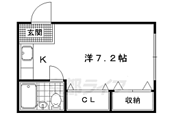 京阪京津線 四宮駅 徒歩1分 2階/-
