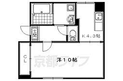 サン・グリーン・ハウス 1DKの間取図画像