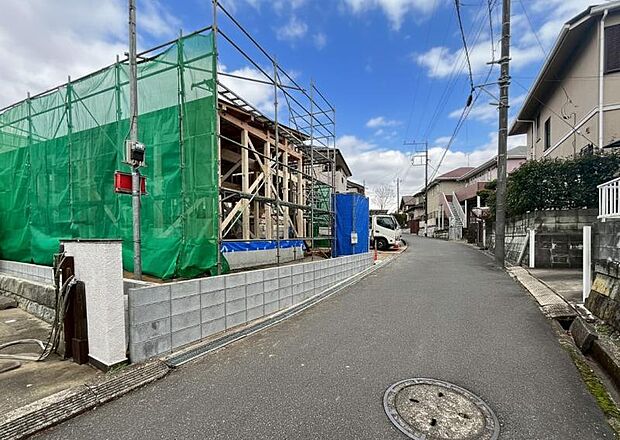 駅近だけど車通りの少ない閑静な住宅地です