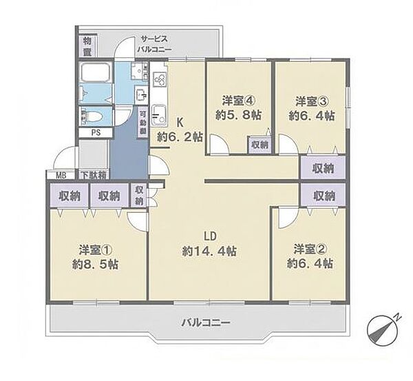○間取図○