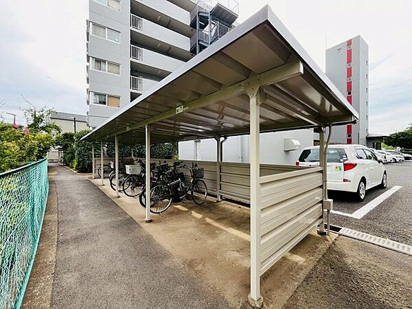 〇屋根付き駐輪場〇