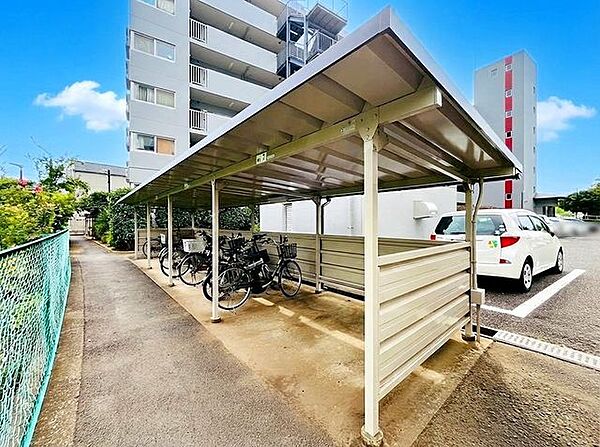 〇屋根付き駐輪場〇