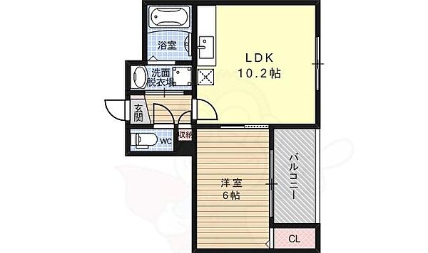 同じ建物の物件間取り写真 - ID:226058303574