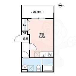 間取図画像 ワンルーム