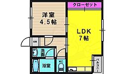 間取図画像 1DK
