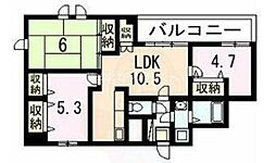 間取図画像 3LDK