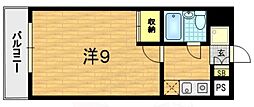 フェニックス堀川 1Kの間取図画像