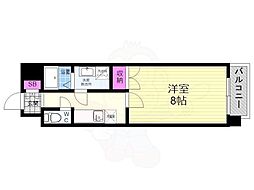 Maison・Belong 1Kの間取図画像