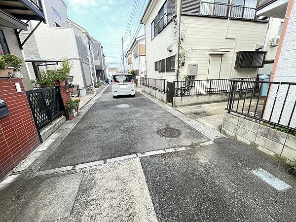 前面道路の様子