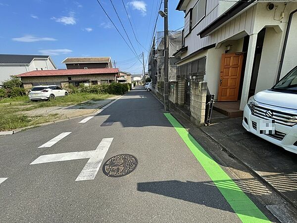 前面道路の様子