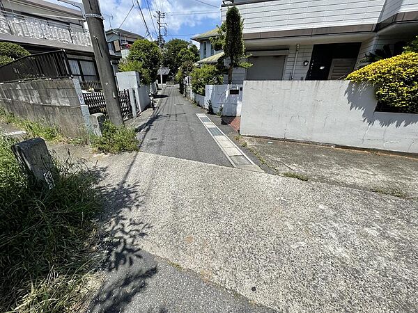 前面道路の様子